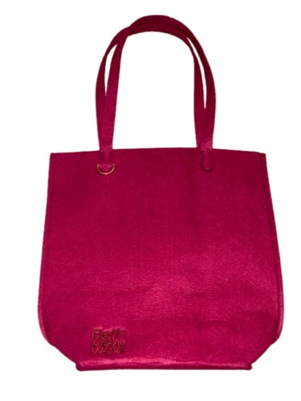 Bath & Body Works Deep Pink Tote Bag NWT